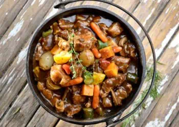 Winning Potjie with Oxtail and Lamb Neck