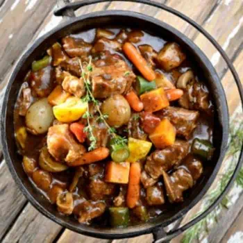 Winning Potjie with Oxtail and Lamb Neck