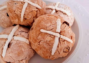 Gluten-free, Sugar-free Hot Cross Buns