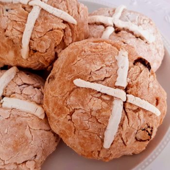 Gluten-free, Sugar-free Hot Cross Buns