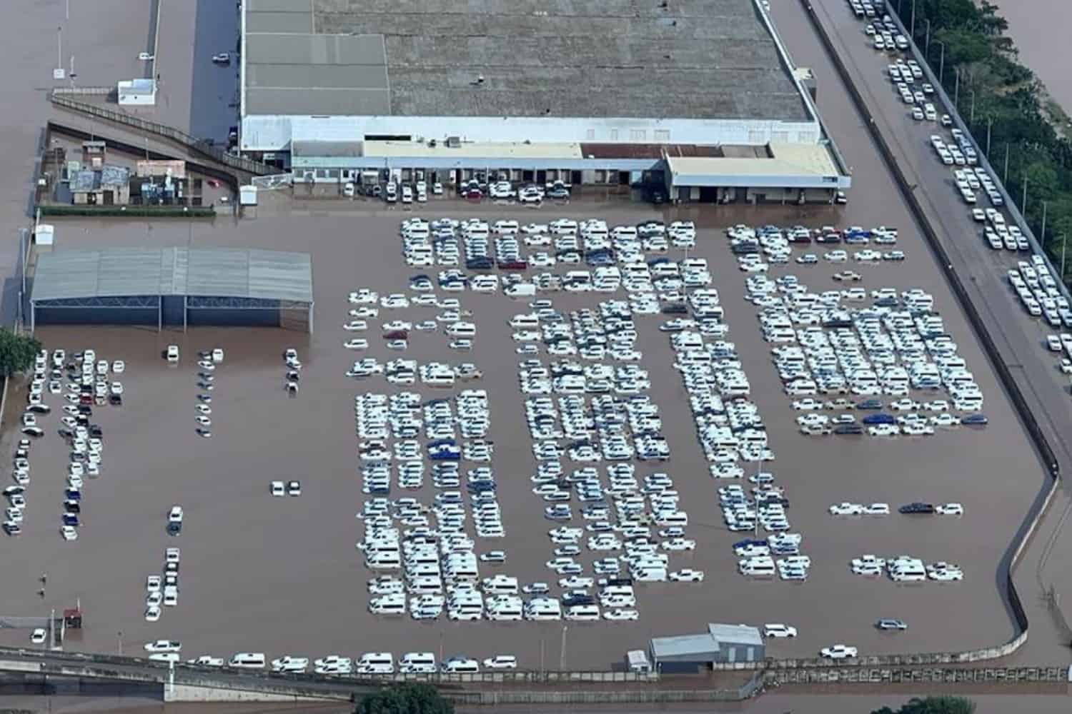 KZN flood damage: Toyota factory at a standstill