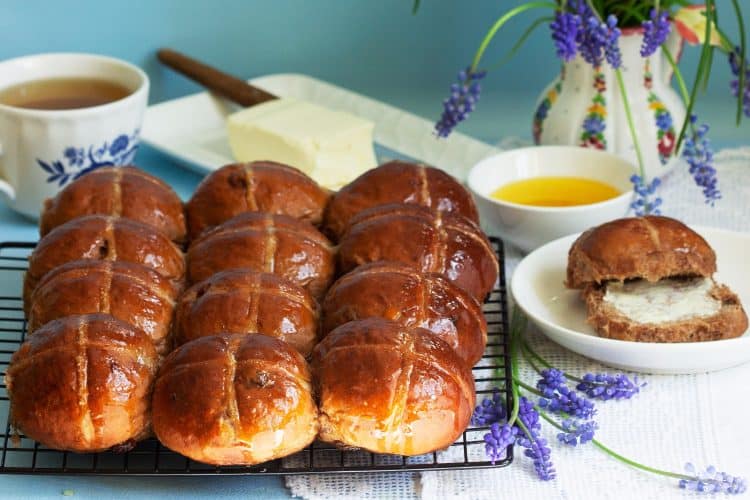 The Perfect Soft and Fluffy Hot Cross Buns