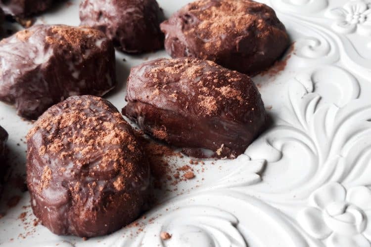 Chocolate Coated Vegan Easter Eggs