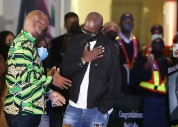 [WATCH] Black Coffee receives a warm South African welcome as he lands at OR Tambo