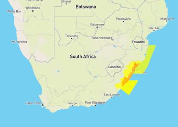 [WEATHER WARNING] Level Eight Torrential Rainfall for KZN