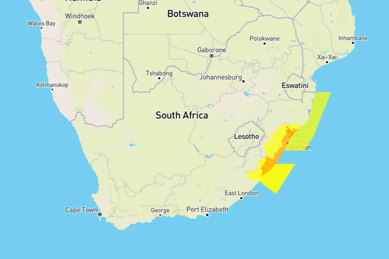 [WEATHER WARNING] Level Eight Torrential Rainfall for KZN