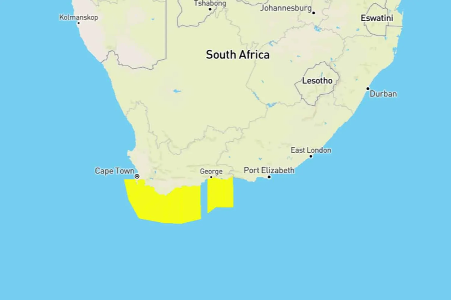 [WEATHER WARNING]: Disruptive Waves Around Cape Town and Cape Agulhas