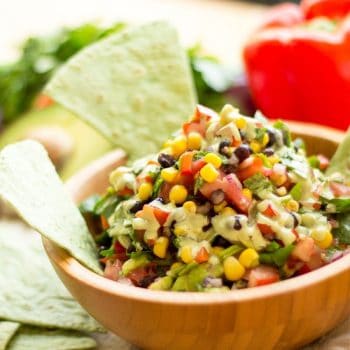 A fun and colourful Mexican Salad