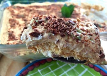 Peppermint Crisp Tart