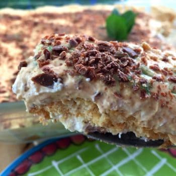 Peppermint Crisp Tart