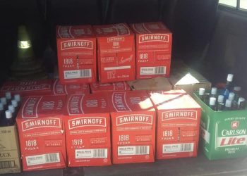 Two business owners arrested for counterfeit and illicit alcohol and cigarettes