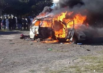 Mob justice image in Grassy Park