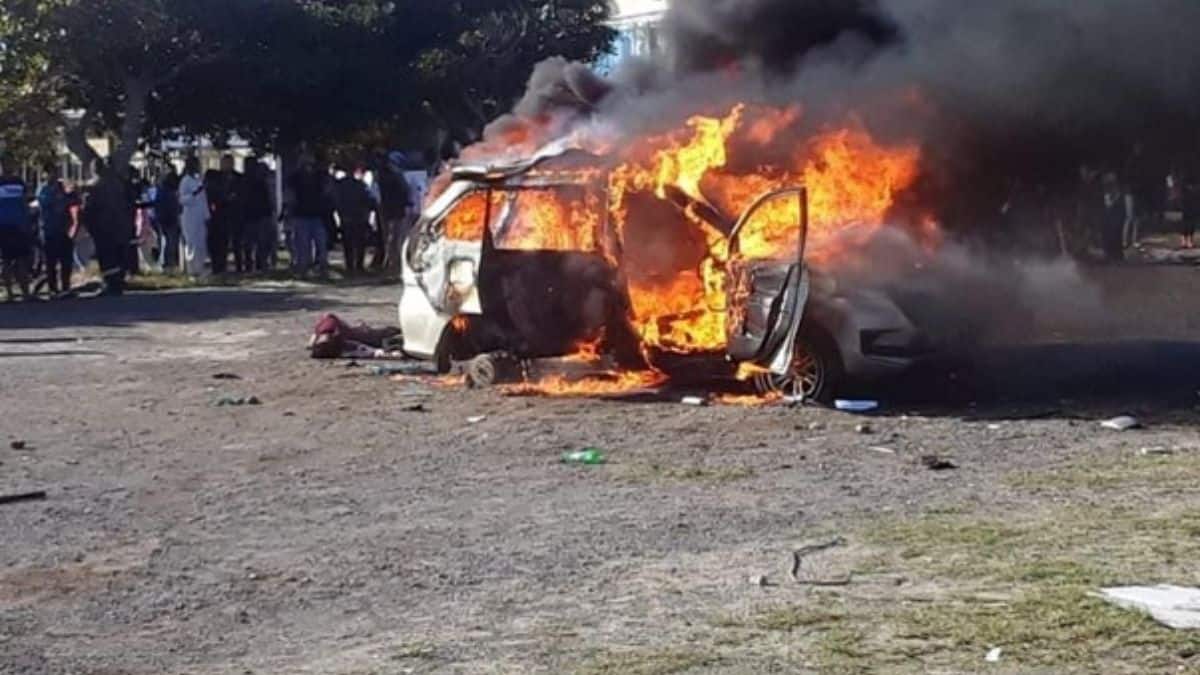 Mob justice image in Grassy Park