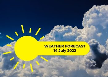 TODAY'S Regional Weather Forecast: 14 July 2022.