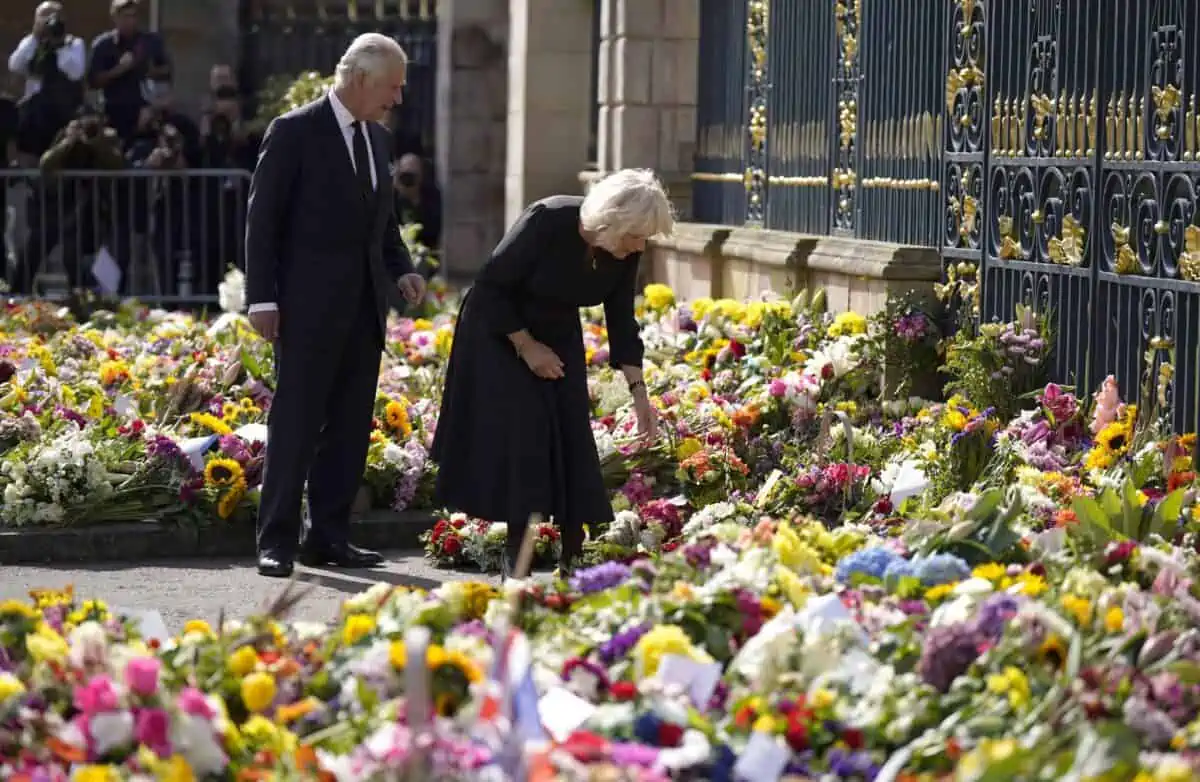 His Majesty King Charles III and his wife.