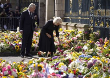 His Majesty King Charles III and his wife.