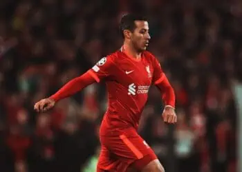 Liverpool midfielder Thiago Alcantara
