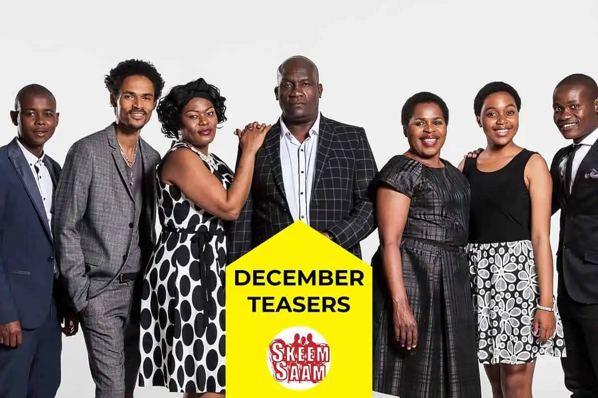 Skeem Saam December Teasers.