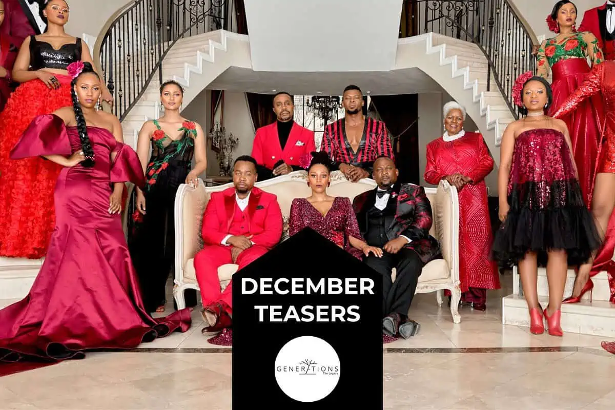 Generations Soapie teasers this December.