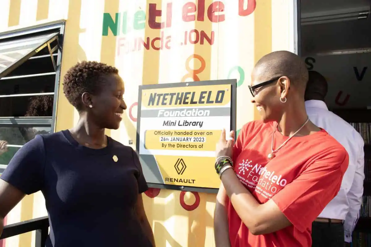 Renault South Africa steps up education Ntethelelo Foundation 1