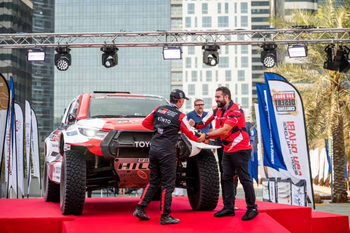 LATEGAN AND CUMMINGS END THEIR FIRST ABU DHABI DESERT CHALLENGE WITH A STAGE WIN 1