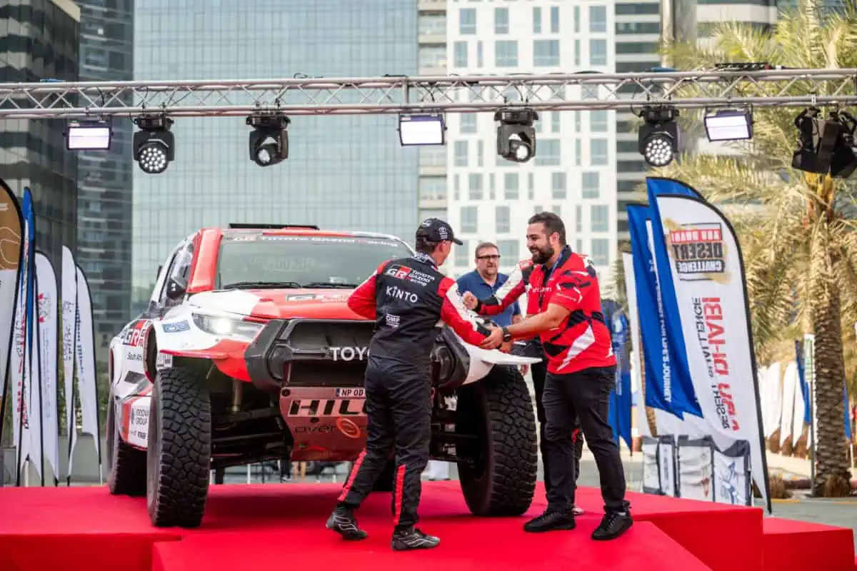 LATEGAN AND CUMMINGS END THEIR FIRST ABU DHABI DESERT CHALLENGE WITH A STAGE WIN 1