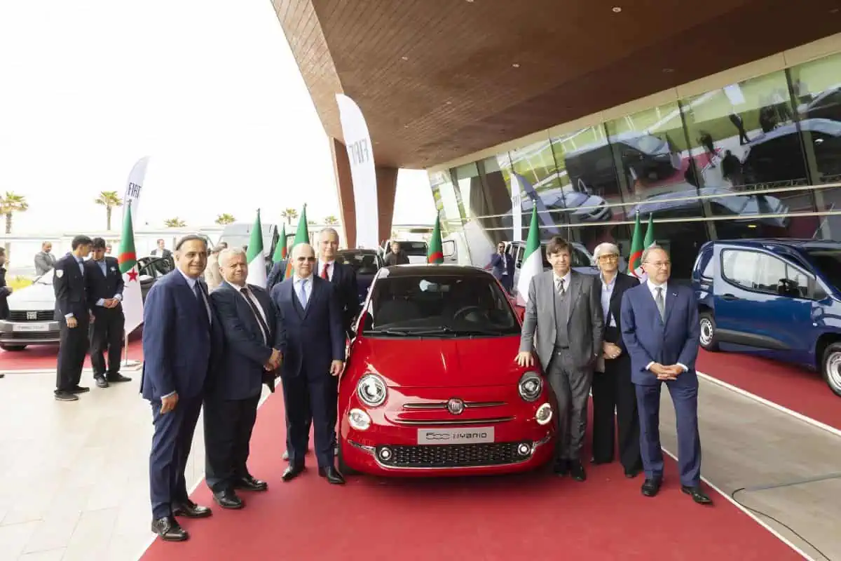 Launch of fiat brand in algeria stellantis