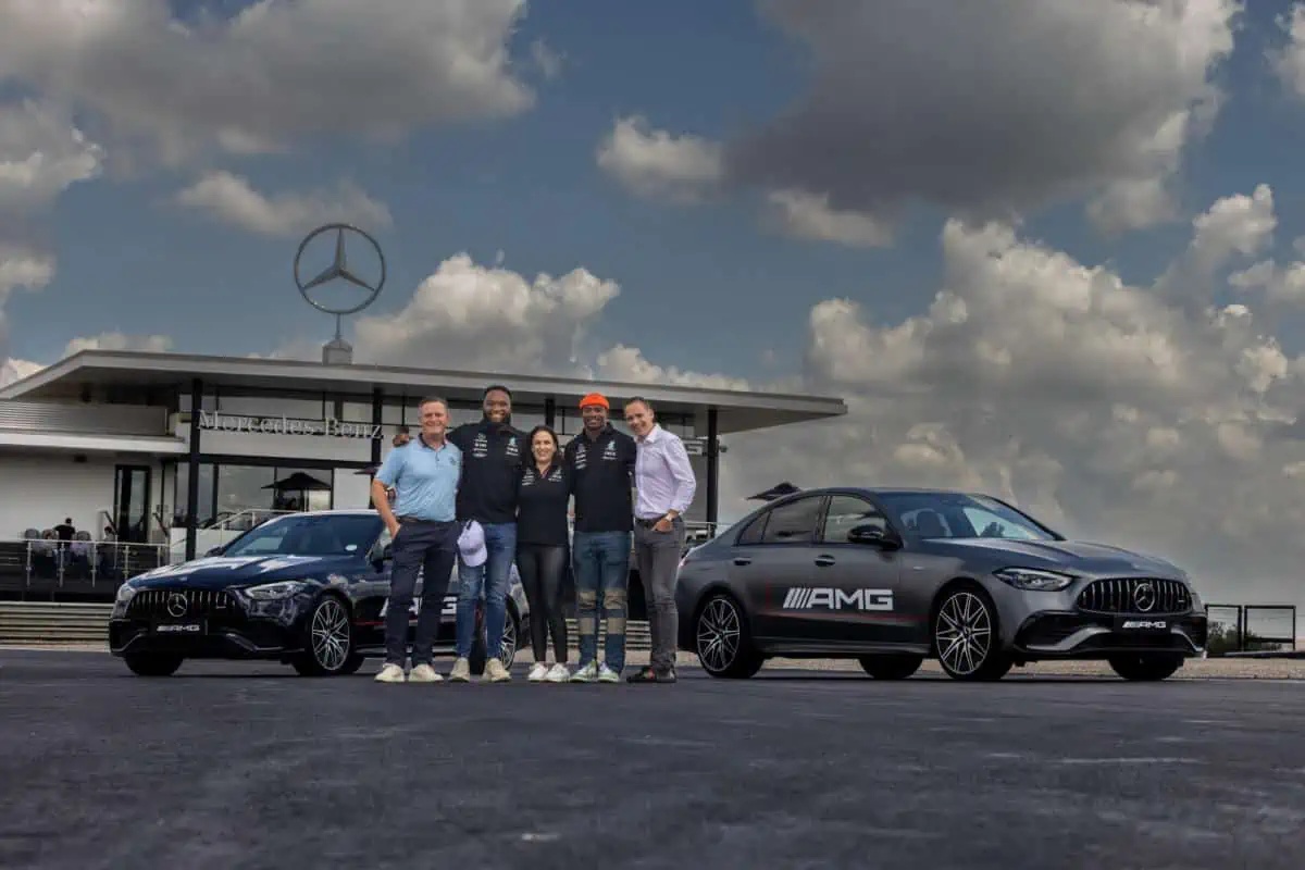 Mercedes-AMG and Springbok rugby stars
