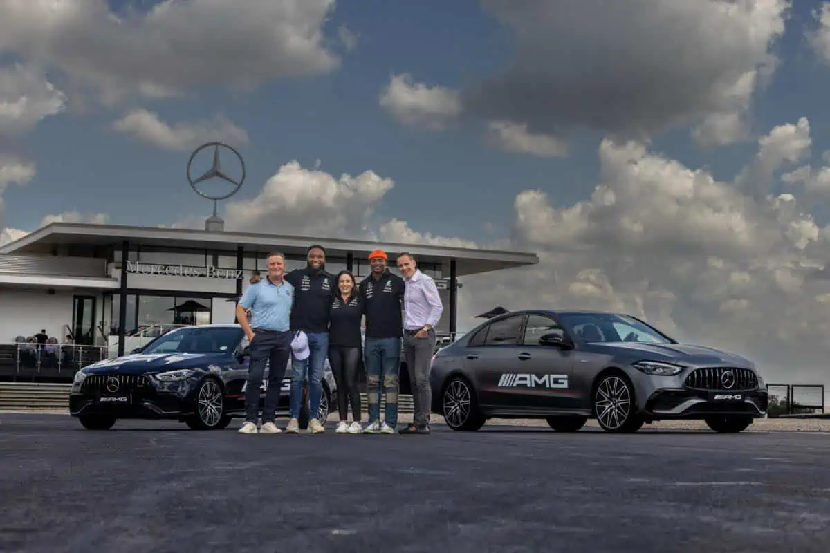 Mercedes-AMG and Springbok rugby stars