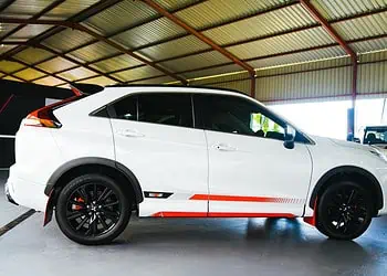 Mitsubishi Eclipse Cross transformed courtesy of RALLIART