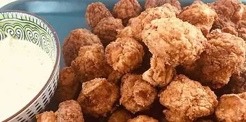 Crispy crumbed mushrooms, easy to made and is delicious every time.