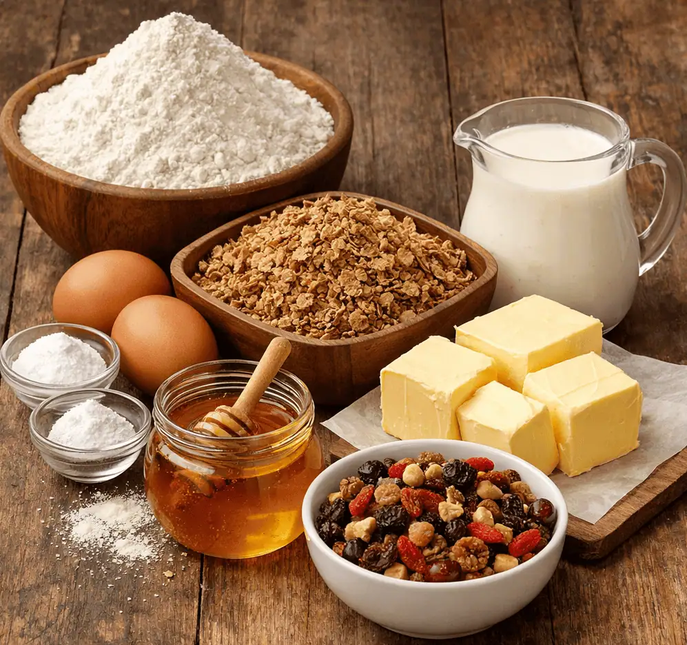 Crunchy Rusks Ingredients - Saffarazzi