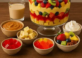 South African Version of Fesh Fruit Trifle