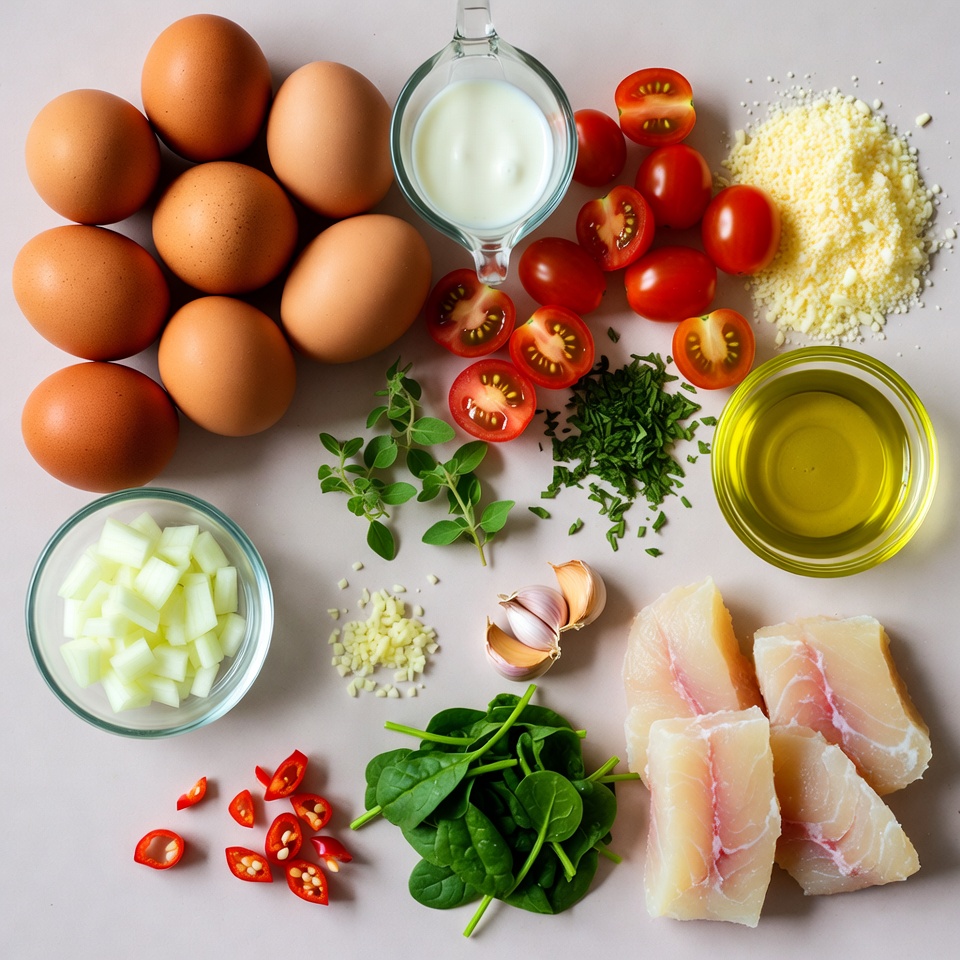 Ingredients for Frittata - Saffarazzi Ingredients Frittata