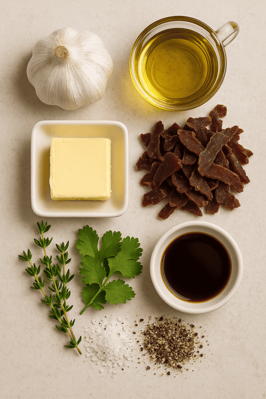 Biltong Butter ingredients