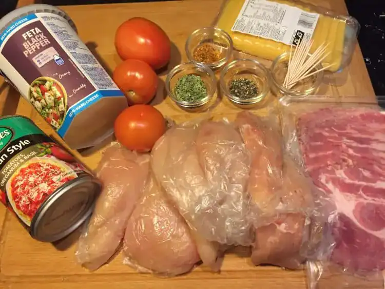 chiken-roll-ingredients-IreneMullerjpg - Saffarazzi Ingredients for Chicken Roll