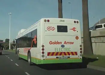Cape Town Golden Arrow Electric Bus