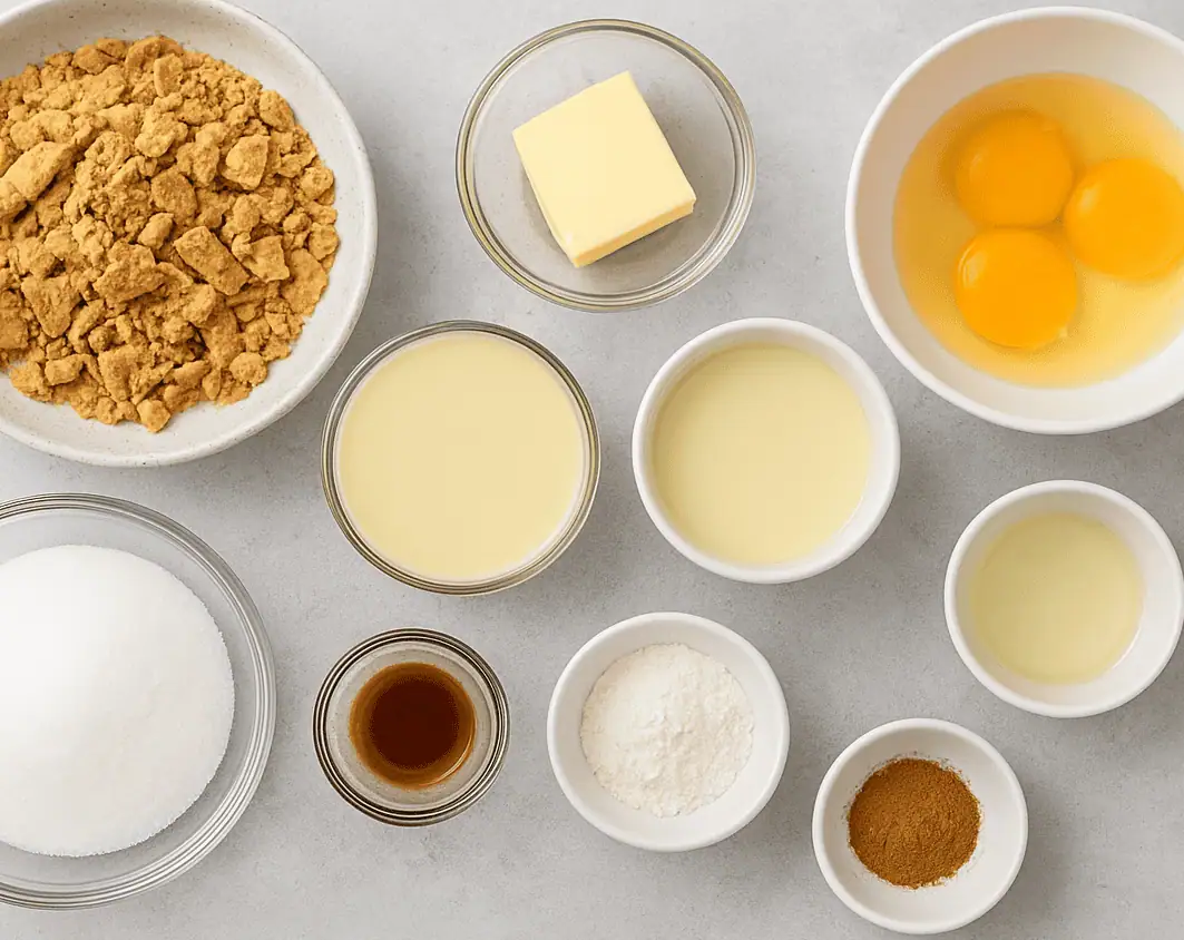 Ingredients - Lemon Tart