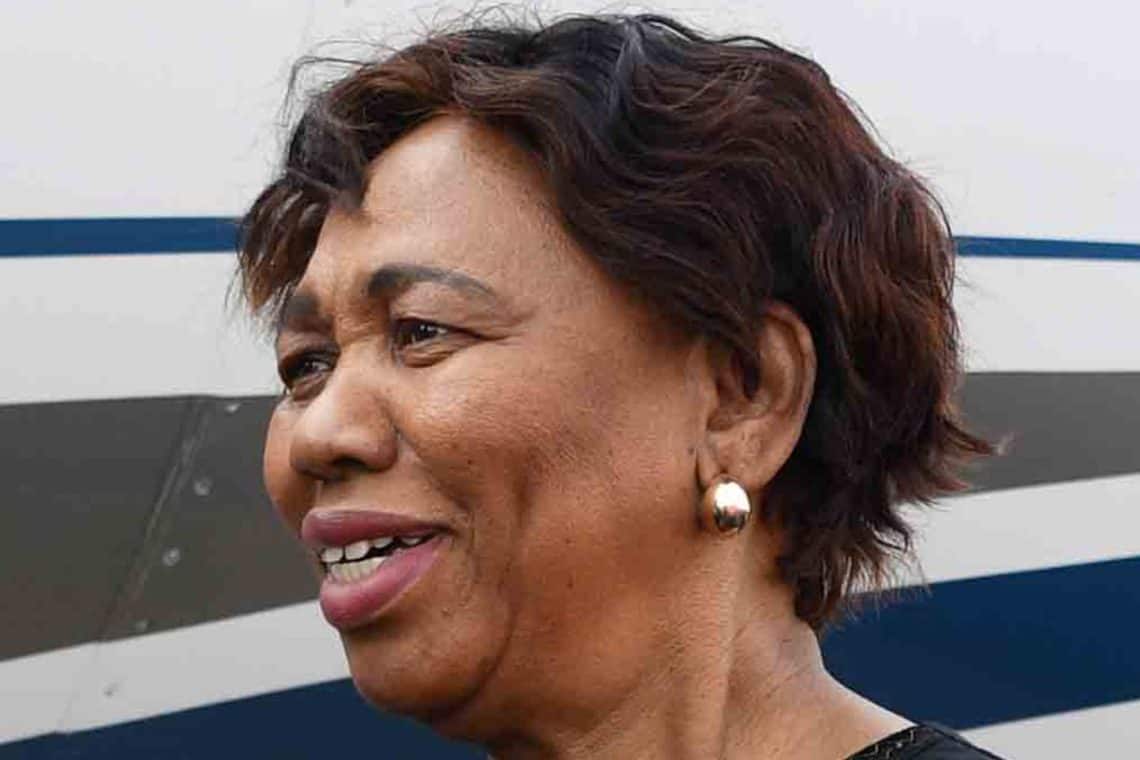 Angie Motshekga as Acting President