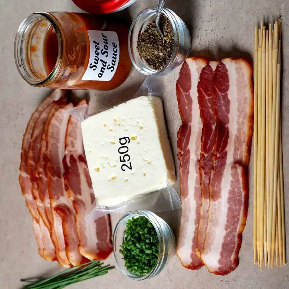 Bacon Halloumi Skewers - Saffarazzi