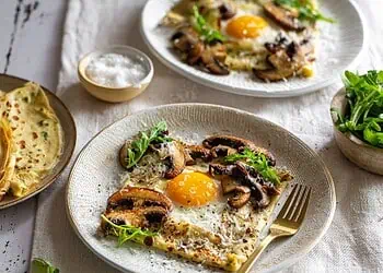 Savoury Mushroom Loaded Crêpes — The Ultimate Brag Breakfast