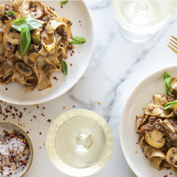 Mushroom Ragu Pappardelle_IMage Credit The South African Mushroom Farmers Association - Saffarazzi Mushroom Ragu Pappardelle