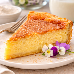 Slice of Milktart - Saffarazzi Slice of Milktart