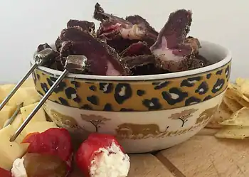 Authentic South African Beef Biltong with Coriander & Vinegar