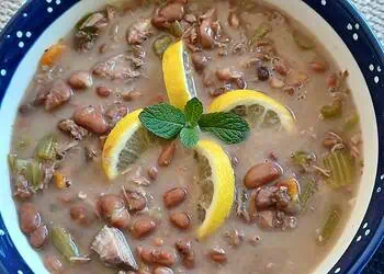 Hearty Pork & Red Bean Soup Kissed with Cumin