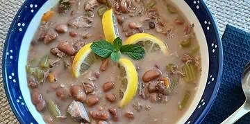 Hearty Pork & Red Bean Soup Kissed with Cumin