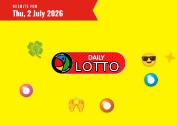 Daily Lotto Results — Thursday, 2 July 2026 - Saffarazzi Daily Lotto Results lottery draw results for Thursday, 2 July 2026