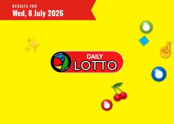 Daily Lotto Results — Wednesday, 8 July 2026 - Saffarazzi Daily Lotto Results lottery draw results for Wednesday, 8 July 2026
