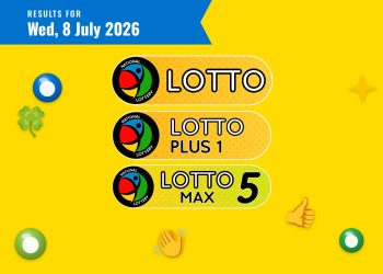 Lotto, Lotto Plus 1 and Lotto 5 Max Results — Wednesday, 8 July 2026 - Saffarazzi Lotto, Lotto Plus 1 and Lotto 5 Max Results lottery draw results for Wednesday, 8 July 2026