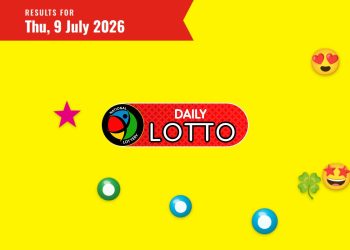 Daily Lotto Results — Thursday, 9 July 2026 - Saffarazzi Daily Lotto Results lottery draw results for Thursday, 9 July 2026